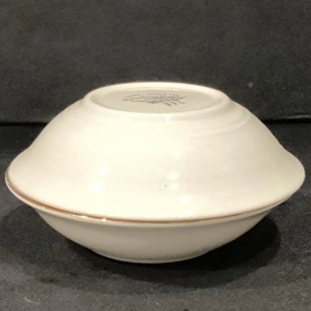 Cunningham & Pickett Cardinal Berry Bowls, Set of 2, Hand-Decorated Tableware
